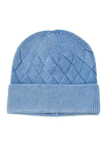 Haila Diamond Pattern Knit Beanie