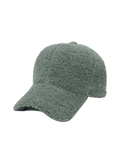 Haila Fuzzy Fleece Baseball Cap