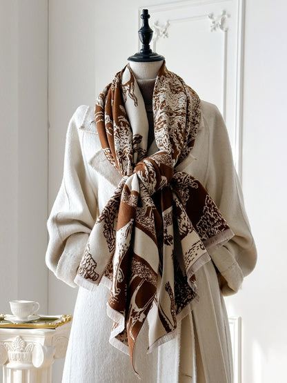 Scarvii – Forest & Fauna Print Scarf & Wrap