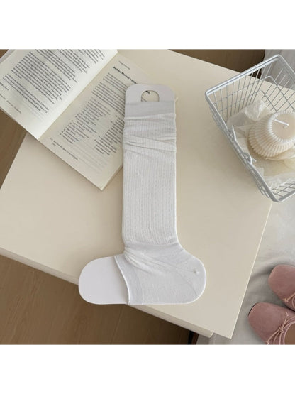 Rufia - Solid Color Sleeve Socks