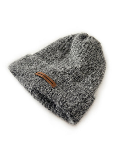 Haila - Unisex Solid Color Knitted Beanie