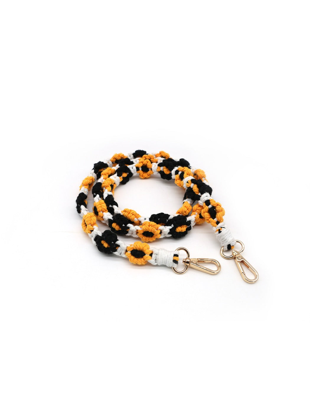 Koco Crochet Daisy Phone Lanyard & Keychain for gift accessory