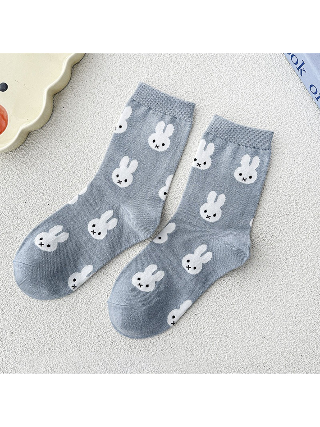 Rufia - Soft Bunny Motif Crew Socks product image 5