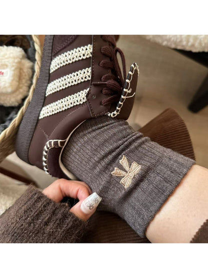 Rufia - Classic Ribbon Detail Crew Socks