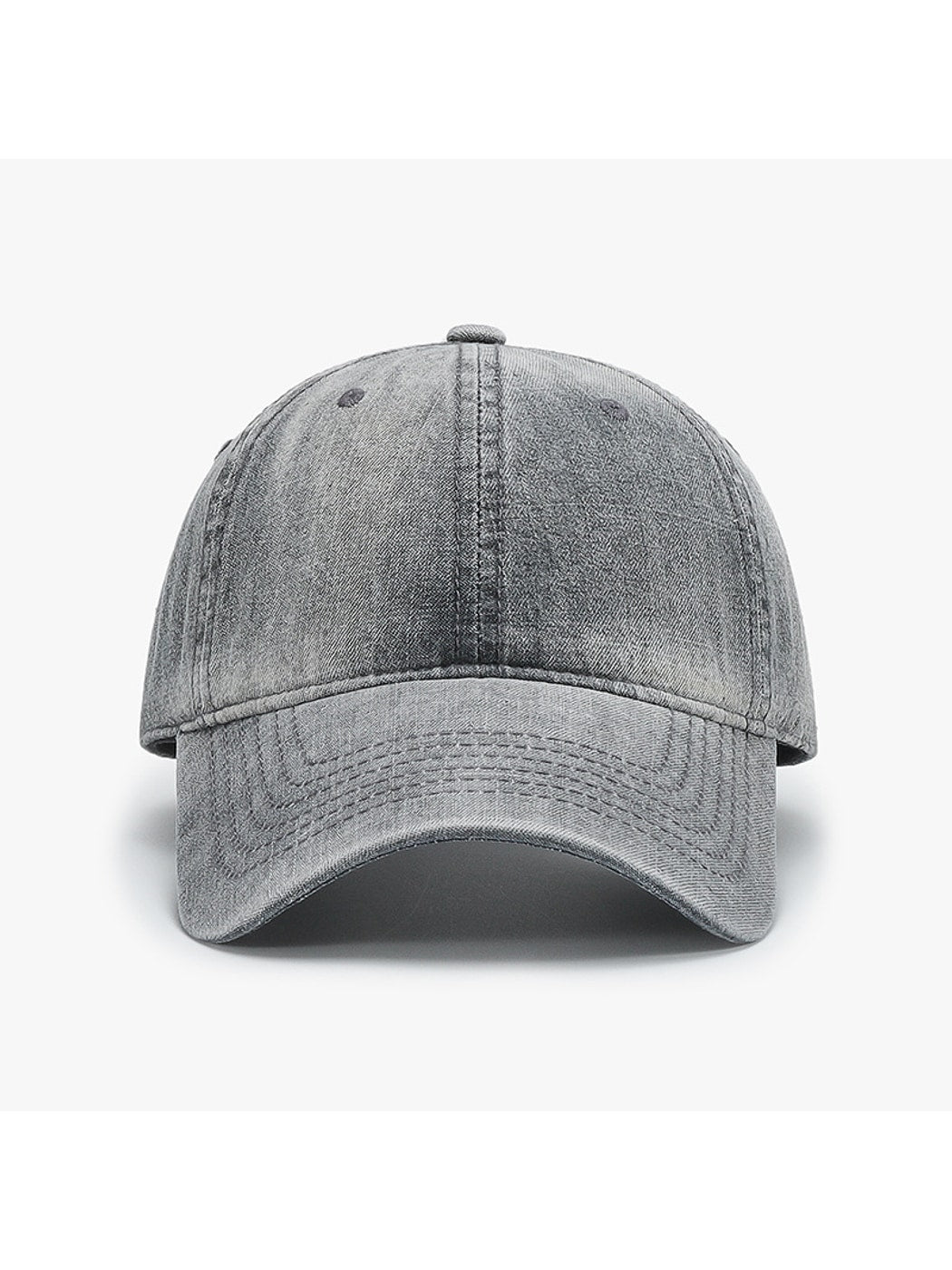 Haila - Vintage Washed Plain Adjustable Baseball Cap