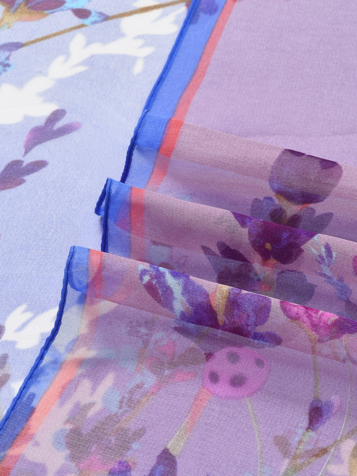 Scarvii - Lily of the Valley Printed Scarf - Versatile & Stylish