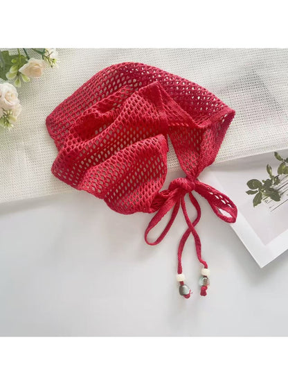 Scarvii - Hollow Out Mesh Triangle Headband