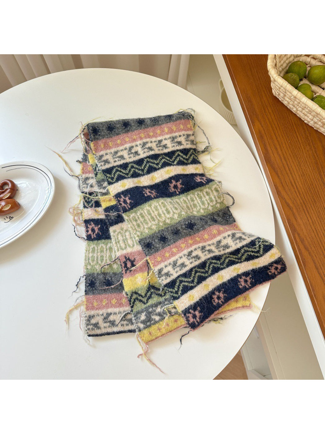 Scarvii – Fair Isle Knit Scarf
