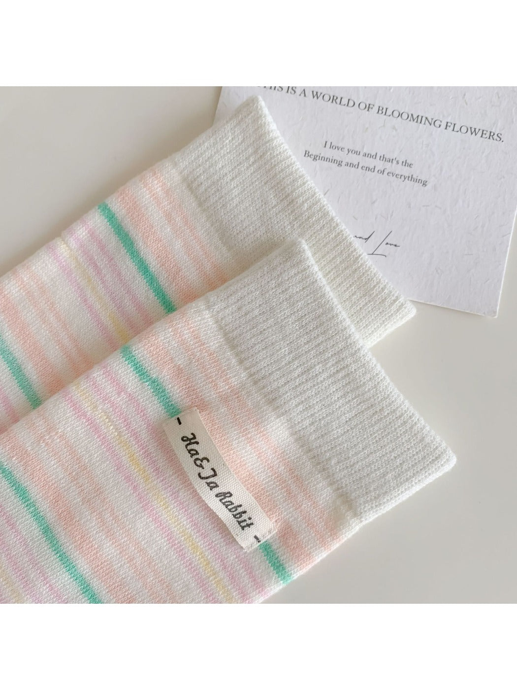 Rufia - Ice Cream Color Mid-Calf Socks