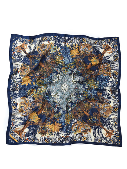 Scarvii -  Botanical Floral Square Scarf