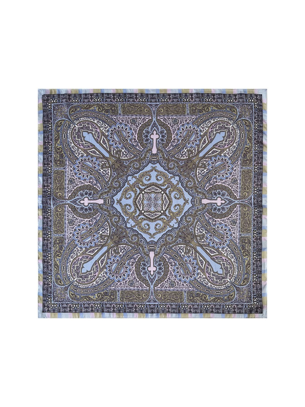 Scarvii - Everyday Paisley Print Square Scarf