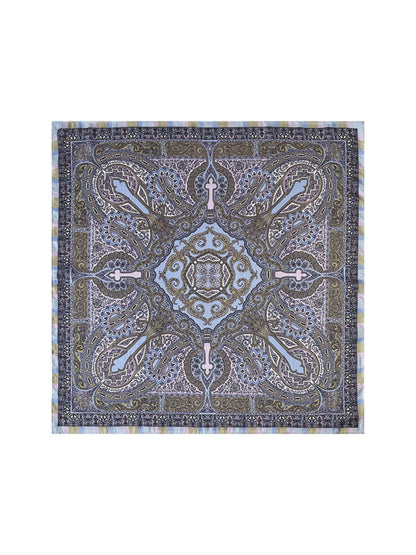 Scarvii - Everyday Paisley Print Square Scarf