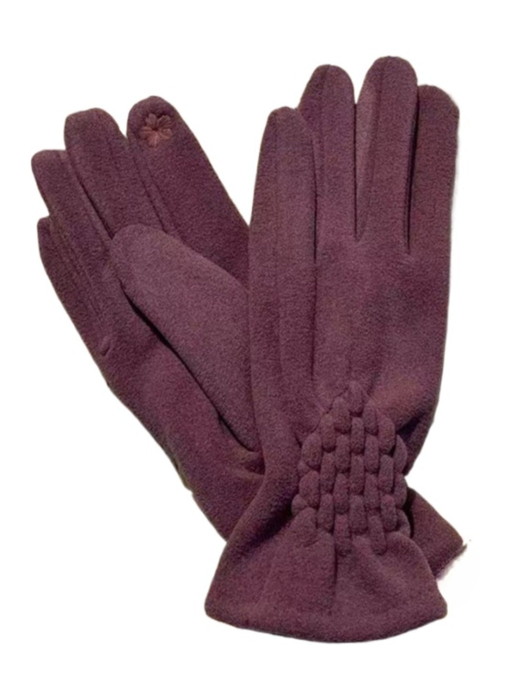 Gloving - Solid-Color Women's Warm Gloves
