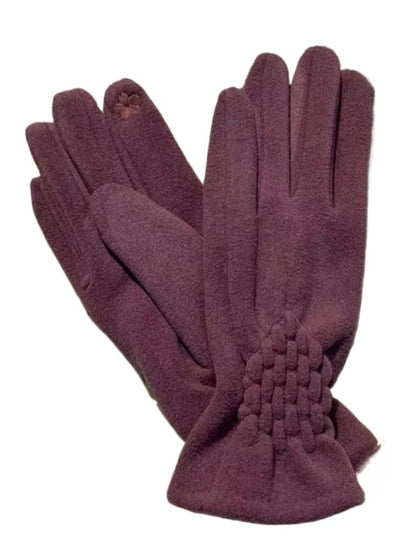 Gloving - Solid-Color Women's Warm Gloves