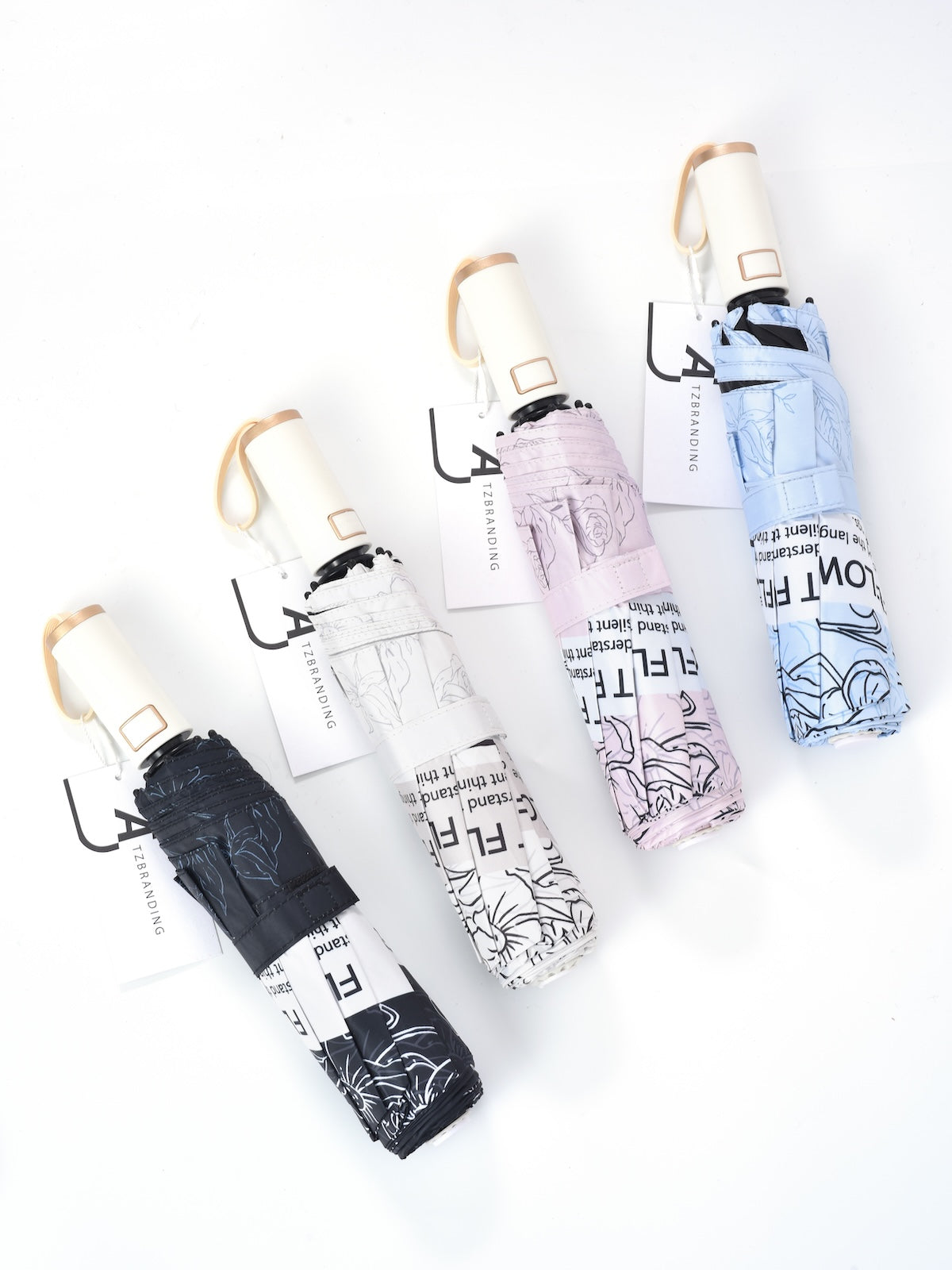 Rano – Elegant Flowers Printed Umbrella