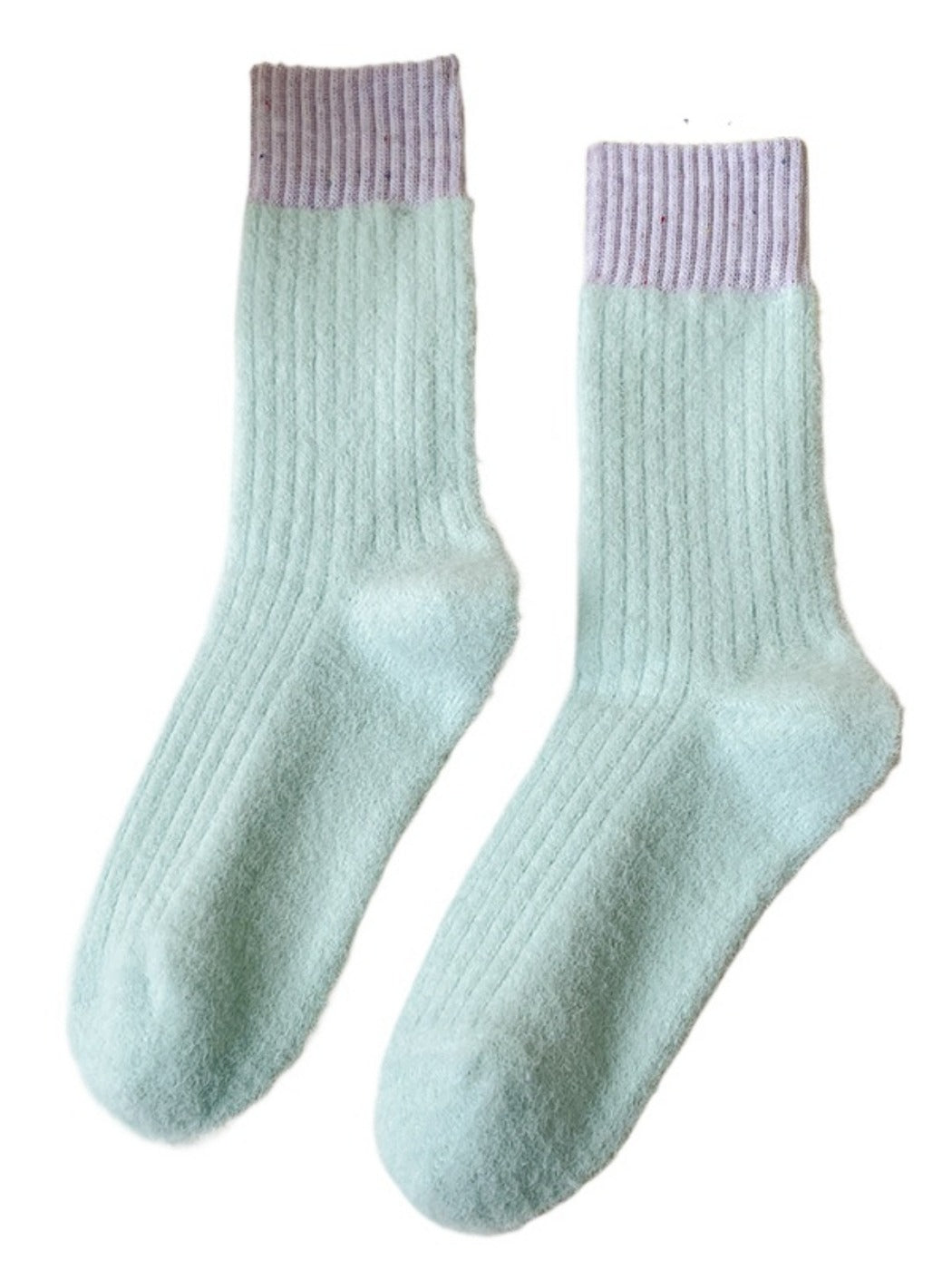 Rufia - Cozy Fleece Winter Quarter-Calf Socks – Warm & Soft