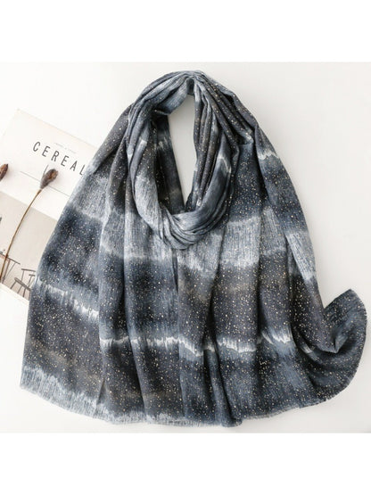 Scarvii - Unique Gradient Scarf & Shawl with Polka Dots