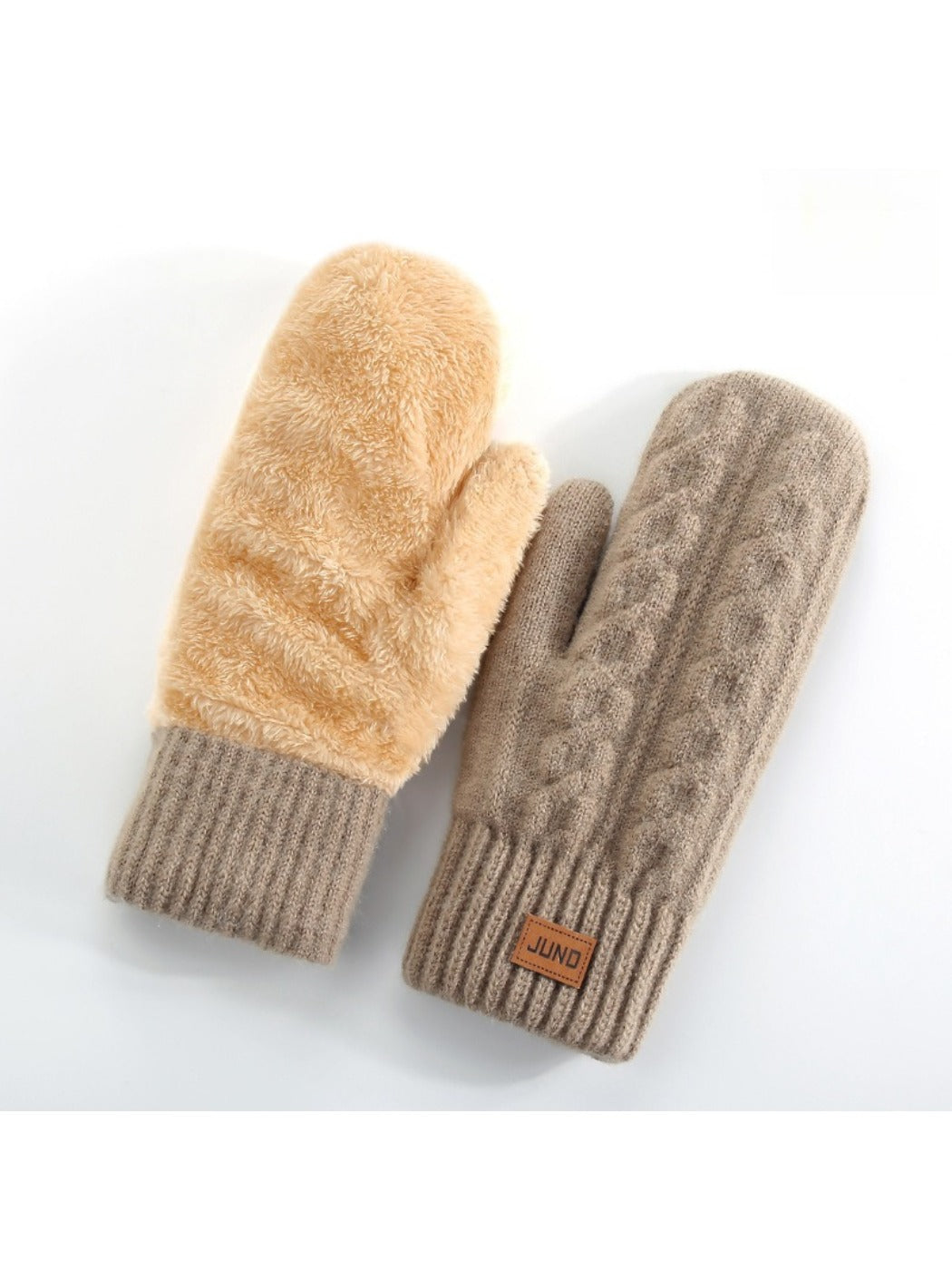 Gloving - Classic Thickened Full-Cover Mittens for Women