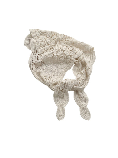 Scarvii - Solid Color Knit Style Triangle Scarf