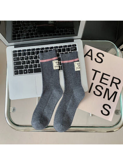 Rufia - Modern Stripe Cuff Crew Socks product image 6