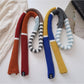 Scarvii - Soft Colorblock Striped Knit Scarf