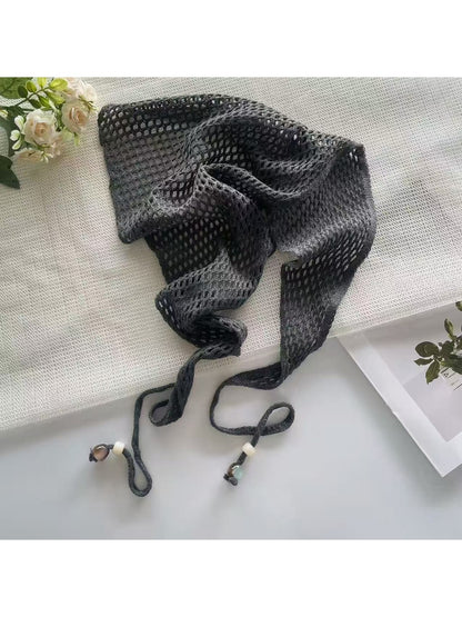 Scarvii - Hollow Out Mesh Triangle Headband