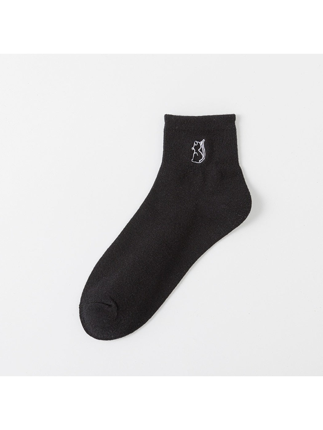 Rufia - Line Art Cat Crew Socks product image 5