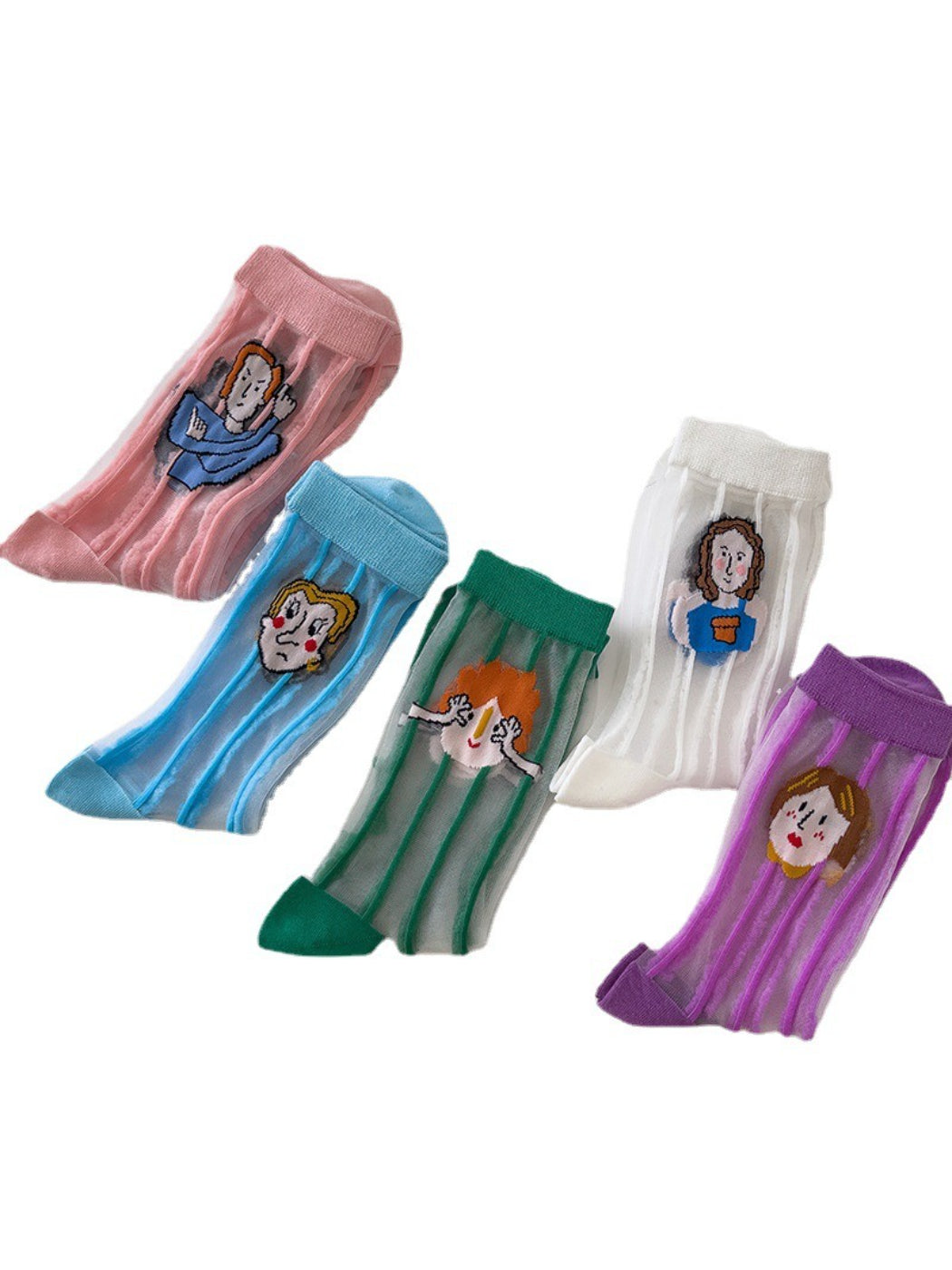 Rufia - Sheer Figure Crew Socks product image 2