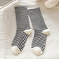 Rufia - Colorful Striped Mid-Calf Socks
