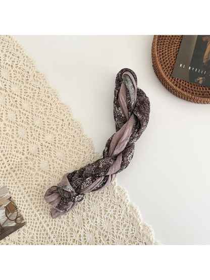 Scarvii - Ornate Paisley Style Crinkle Scarf
