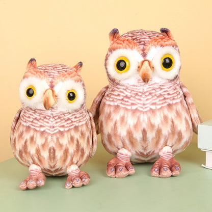 Kawai Owl Plush Toy accessory detail view