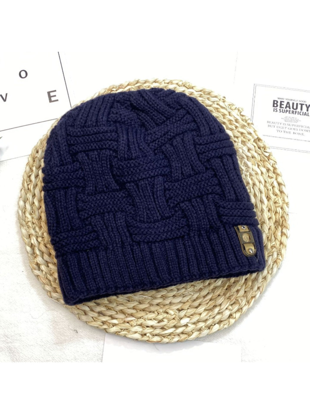 Haila - Elderly Unisex Thermal Ear-Flap Knitted Beanie
