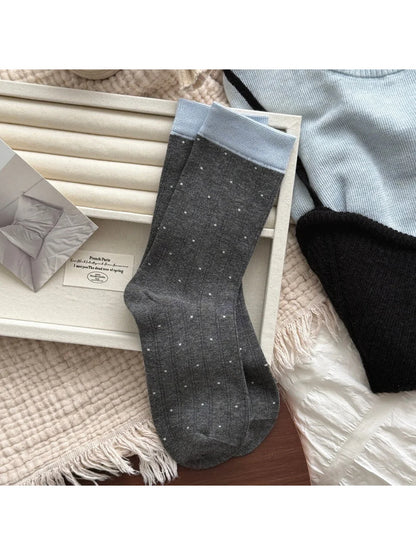Rufia - Small Dot Crew Socks