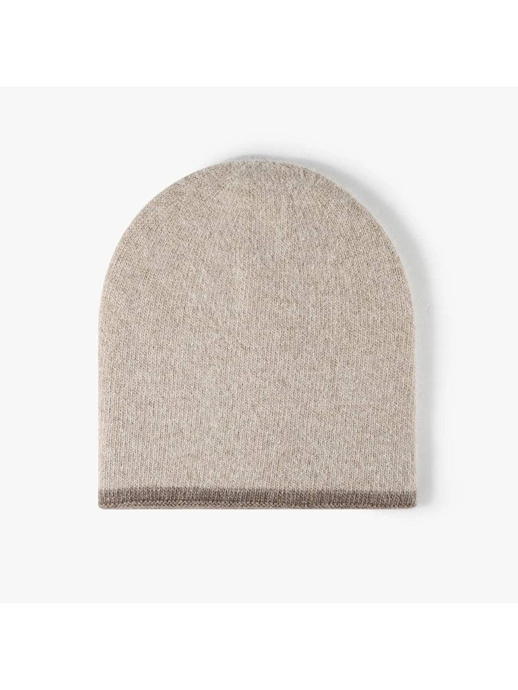 Haila - Reversible Contrast-Edge Knit Beanie