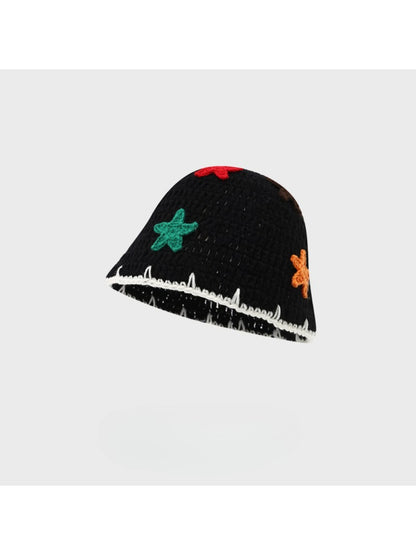 Haila - Playful Star Stitch Bucket Hat