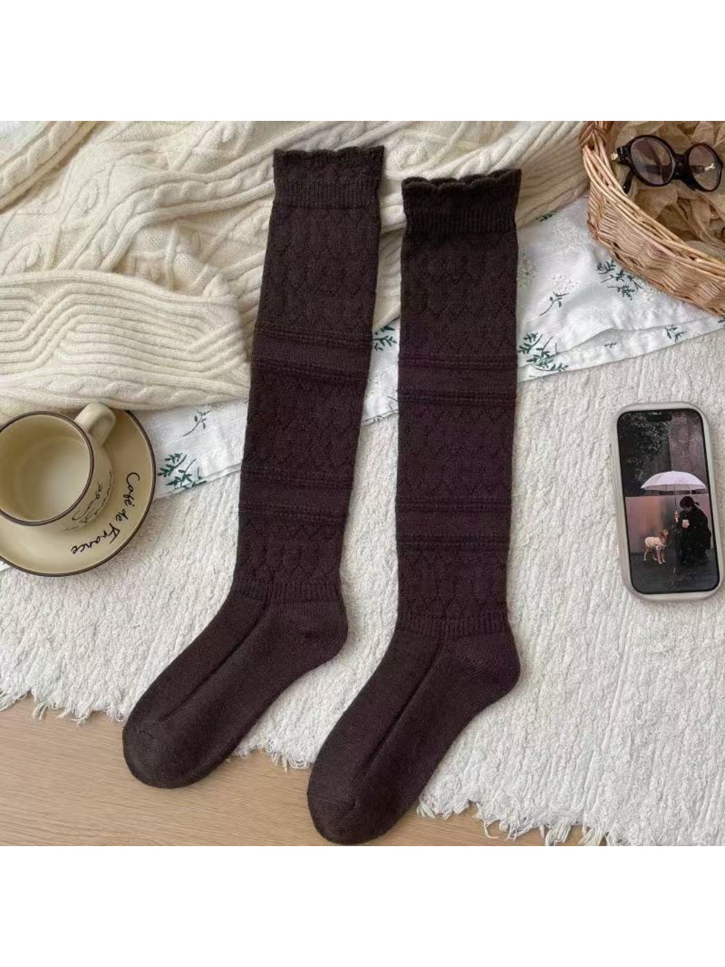 Rufia - Cozy Knit Calf Socks product image 6
