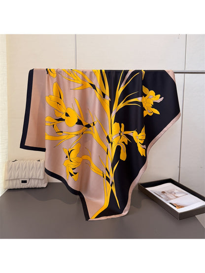 Scarvii - Vintage Floral Square Scarf