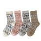 Rufia - Nordic Winter Pattern Socks