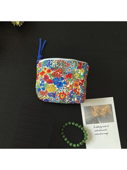 Cosbai mini pouch bag folded slightly to show flexibility of material