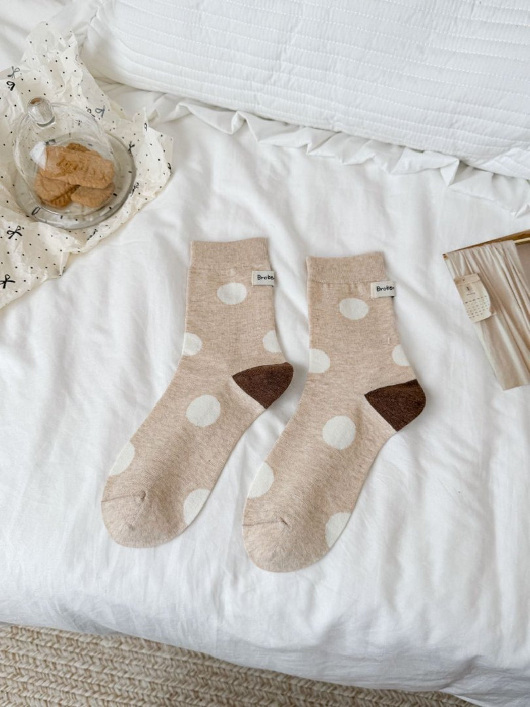 Rufia - Casual Polka Dot Crew Socks product image 4