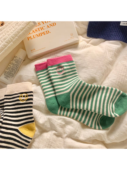 Rufia - Color Pop Smiley Socks