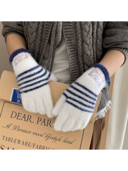 Gloving - Women’s Touchscreen Stripe Gloves