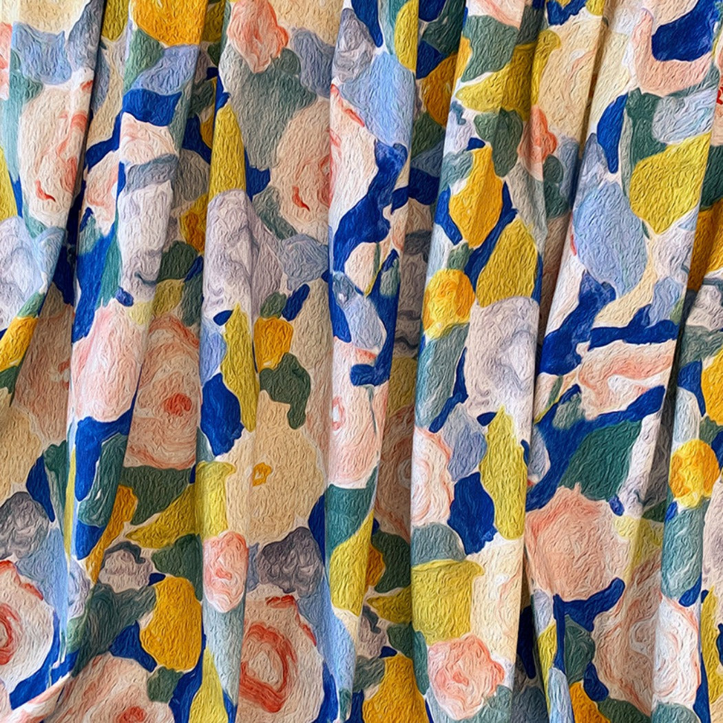 Troposa - Monet Floral A-Line Skirt - Charm & Elegant
