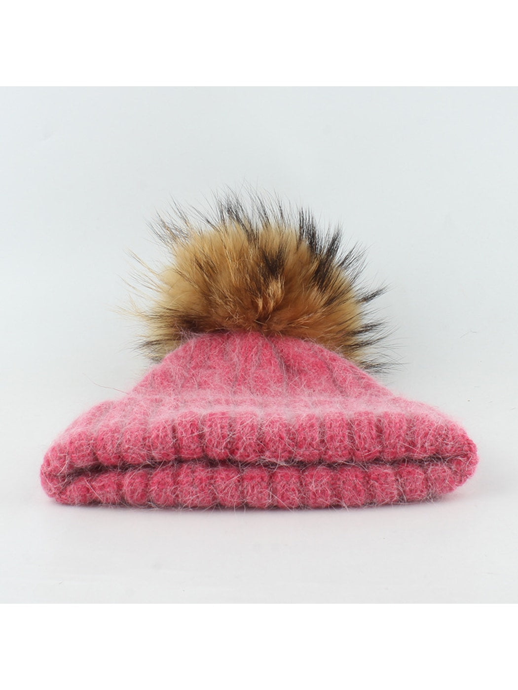 Haila - Thickened Ribbed Cuff Winter Knit Beanie