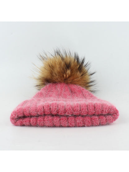 Haila - Thickened Ribbed Cuff Winter Knit Beanie