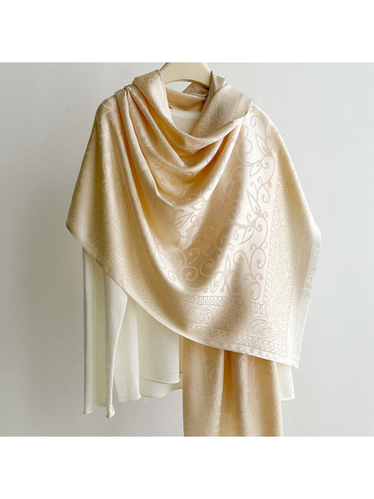 Scarvii - Summer Scrollwork Print Scarf Wrap