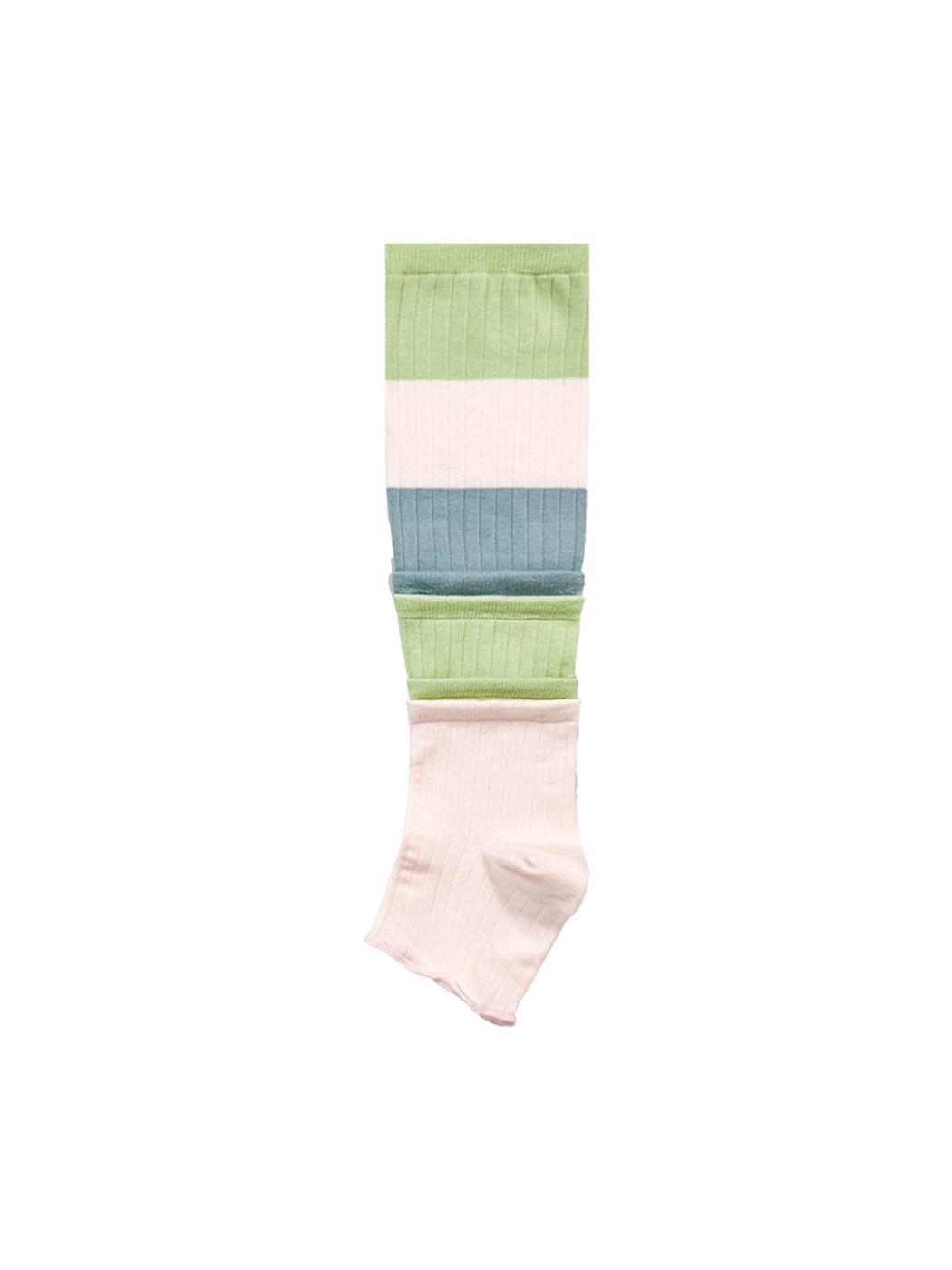 Rufia - Colorblock Knit Crew Socks