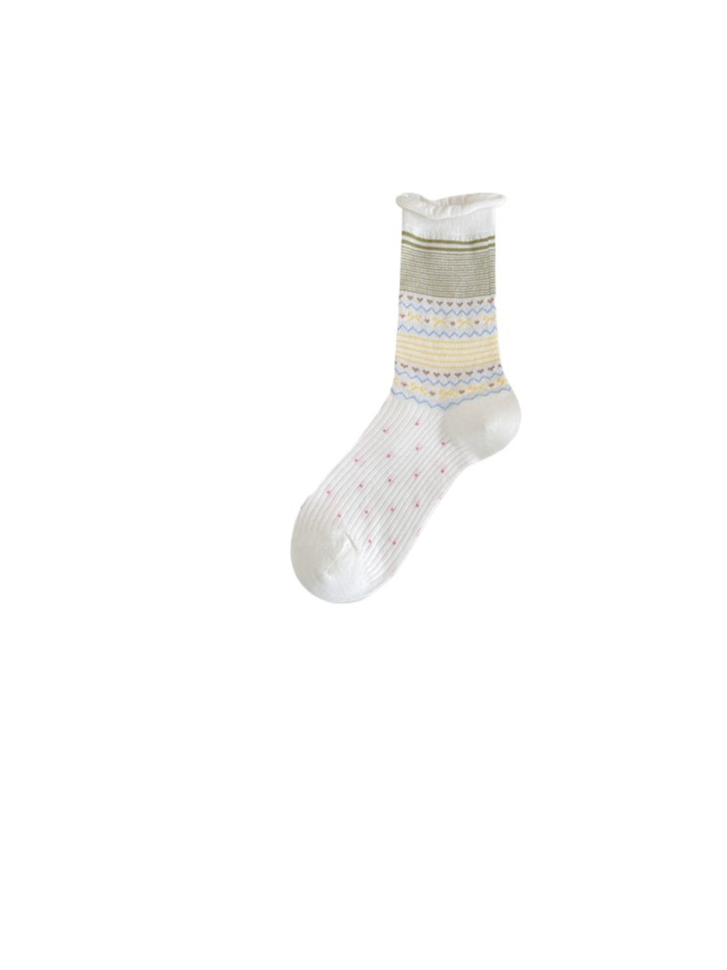 Rufia - Candy Tone Nordic Style Crew Socks product image 2