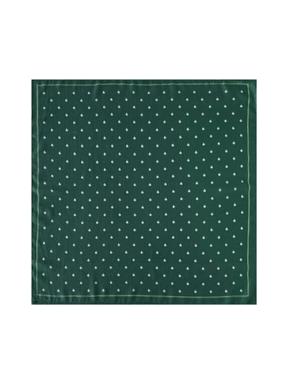 Scarvii - Navy Sailboat Print Square Scarf
