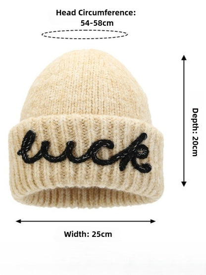 Haila - Elegant French Style Knit Hat for Women